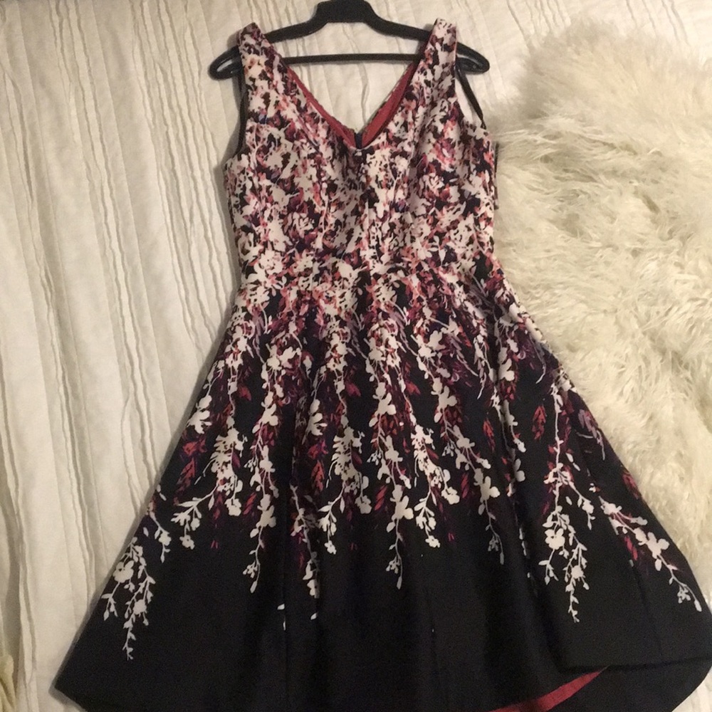 NWT Liz Minelli high low dress sz M